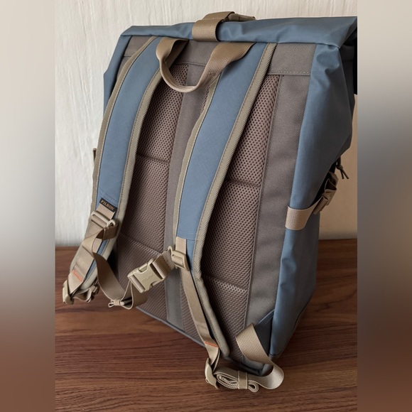 Filson Scout Slate Blue Roll-Top Backpack - Picture 3 of 5